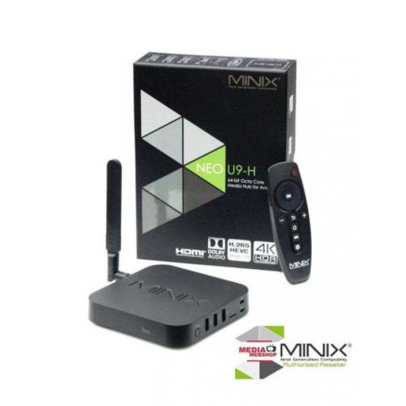 MINIX U9-H KODI Android 7.1 met Netflix, IPTV en KODI app