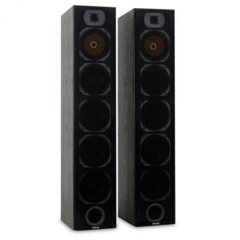 Fenton SHFT57B 600 watt 4-weg HiFi Vloerstaande speakerset