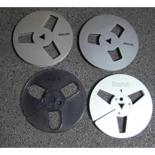 te koop.5 reels div.merken.