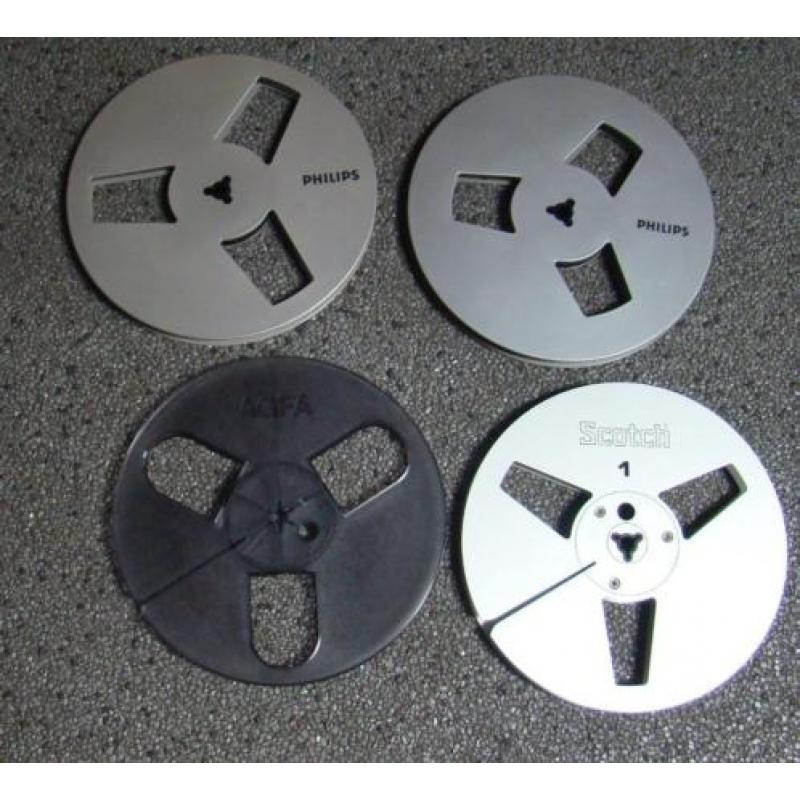 te koop.5 reels div.merken.