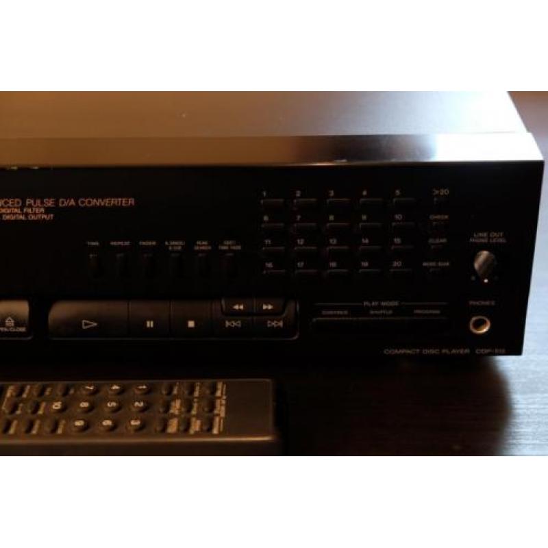 Sony CD speler CDP 515 met afstandsbediening