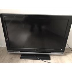 Sony: 32inch Lcd tv, 3x HDMI! Werkt Goed!