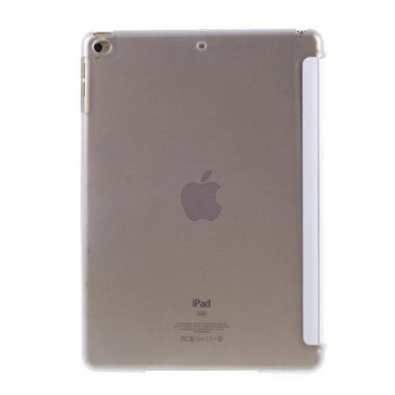 Tri-fold smart case hoes voor iPad 9.7 (2017 / 2018) - wit