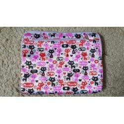 ** Hoes iPad (12 inch) met poezen - supermooi - ZGAN **