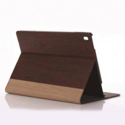 Stand flip houtlook rood hoes iPad Pro 9.7 inch