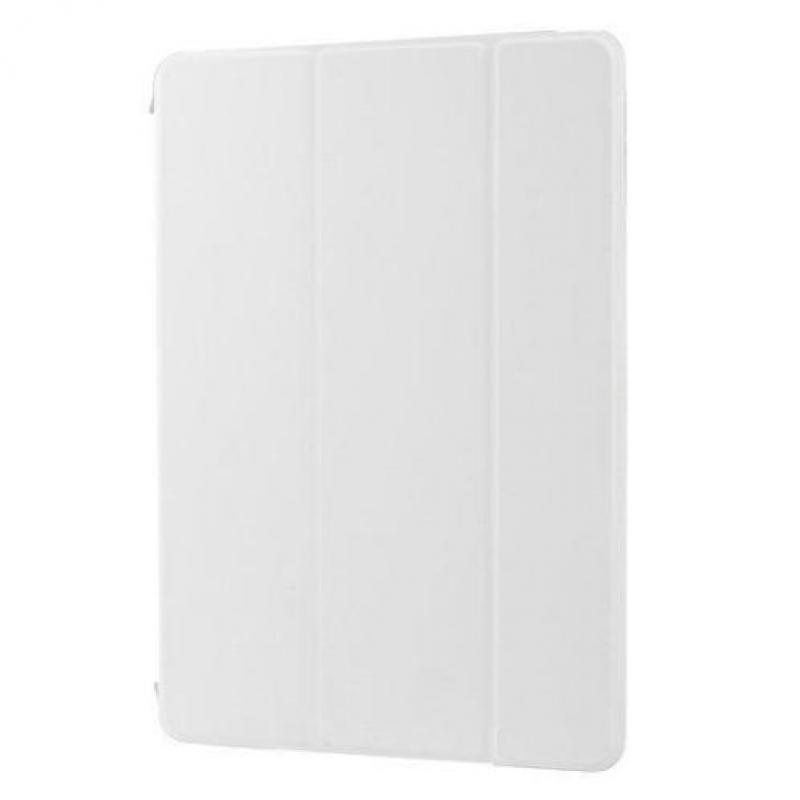 Tri-fold smart case hoes voor iPad 9.7 (2017 / 2018) - wit