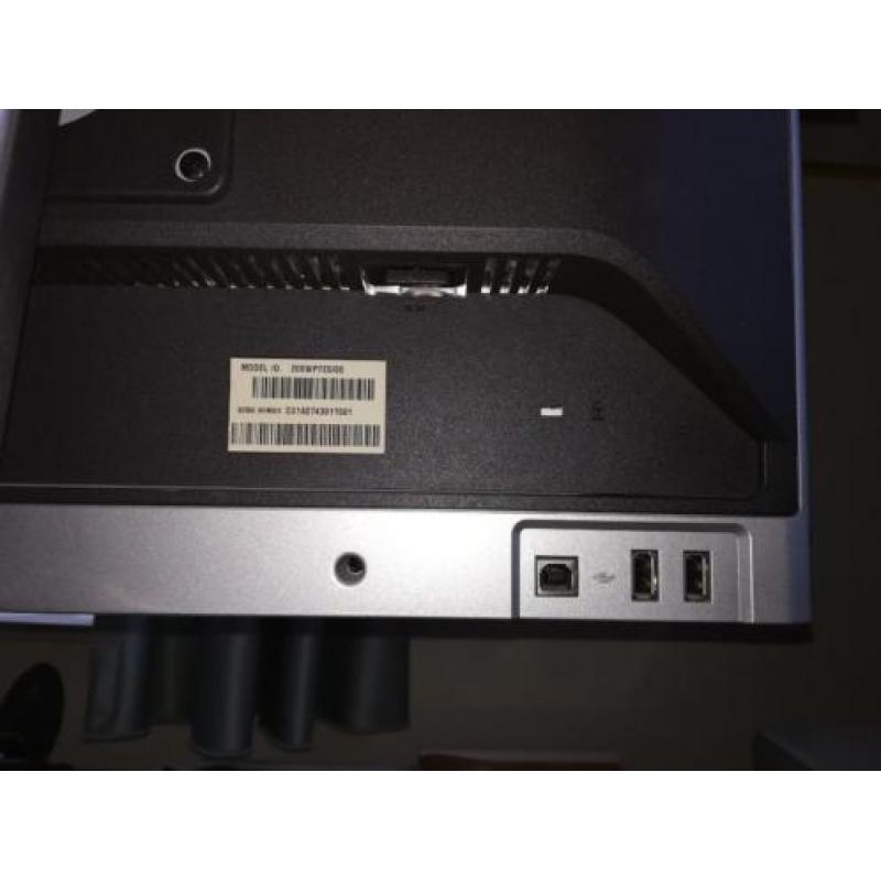 Philips monitor 200WP7ES Zilver