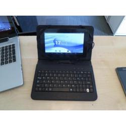 7 inch empire tablet inclusief hoesje met toetsenbord