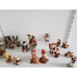 kerstbeeldjes (huisjes, kerstmannetjes enz.)