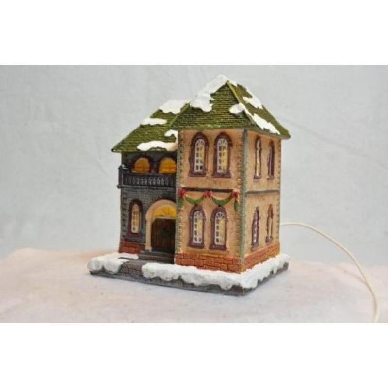 X-Mas Collection Kerstdorp Huis met Balkon