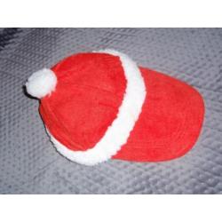Kerst pet - rood