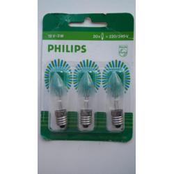 ~ 3 Reserve lampjes voor kerstverlichting ~