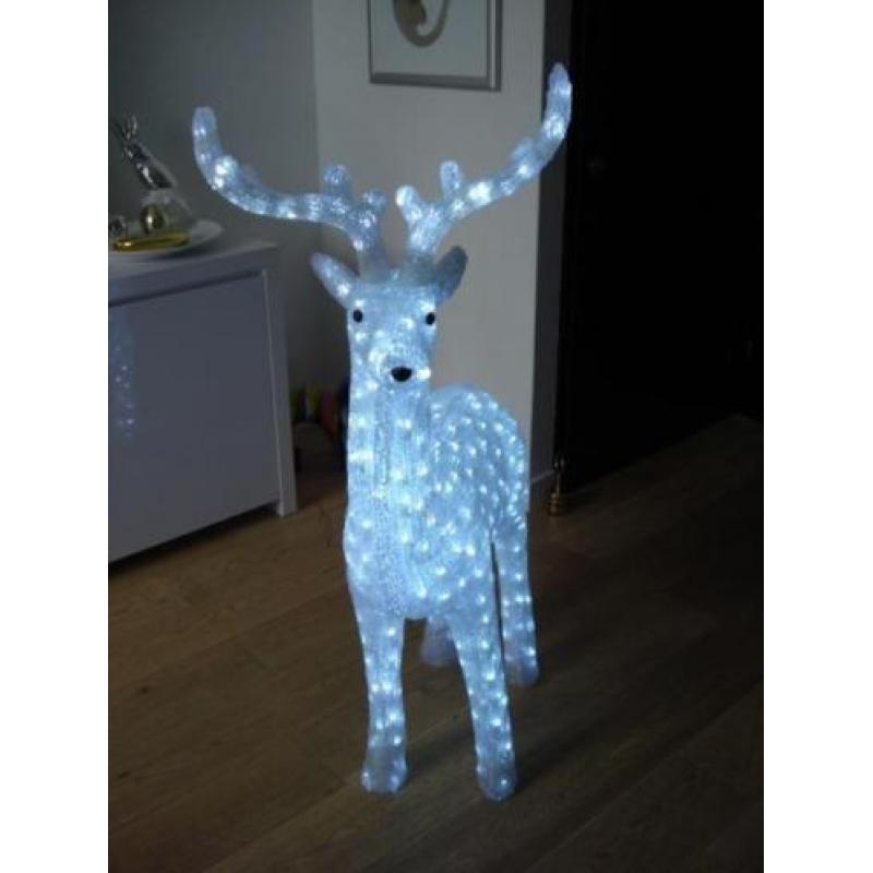 Rendier met Ledlampen Levensgroot 220v ZGAN