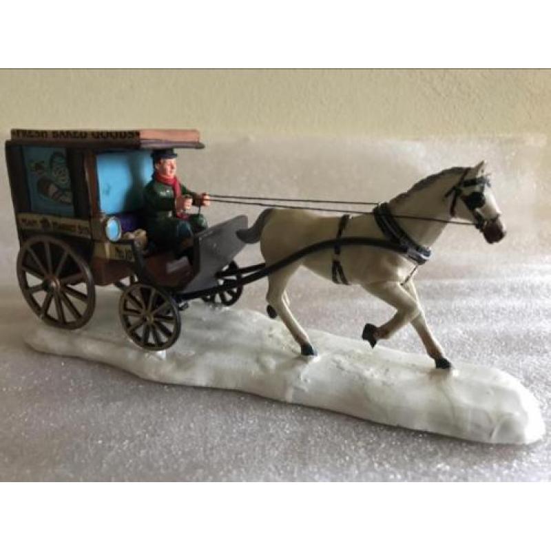Lemax Bakers Wagon