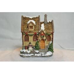 X-Mas Collection Kerstdorp Huisje met 2 Kinderen 2