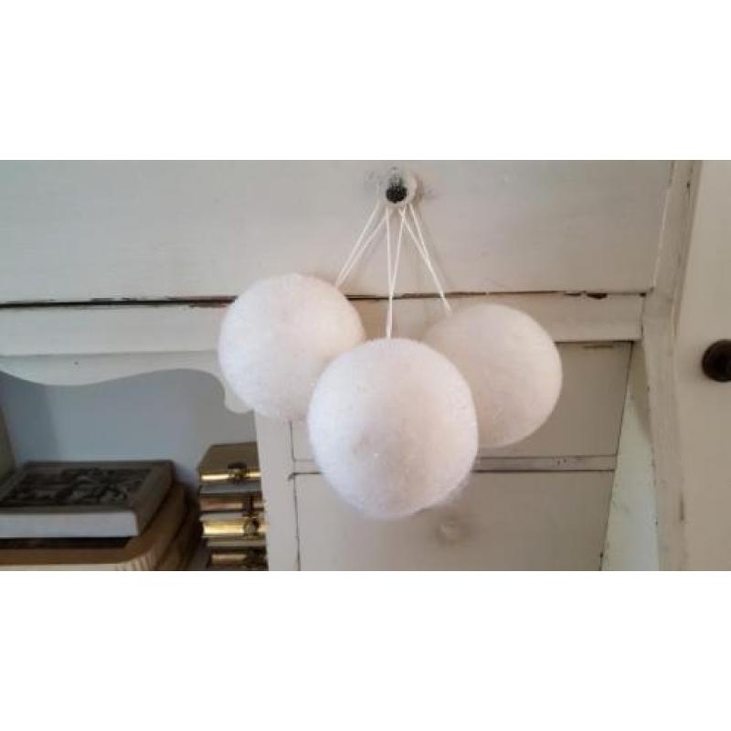 Sneeuwballen / kerstballen *Style by Adriana*