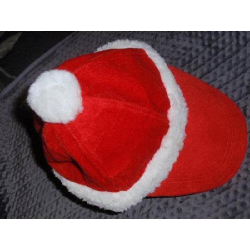 Kerst pet - rood