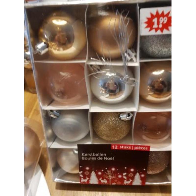 218 delig kerstballen set onbreekbaar