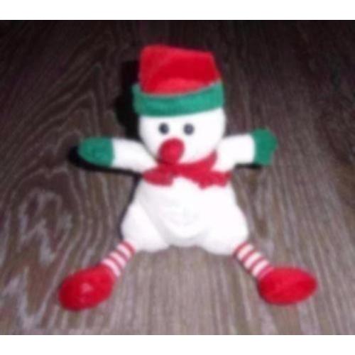 kerst sneeuwpopje met muts en sjaaltje