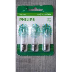 ~ 3 Reserve lampjes voor kerstverlichting ~