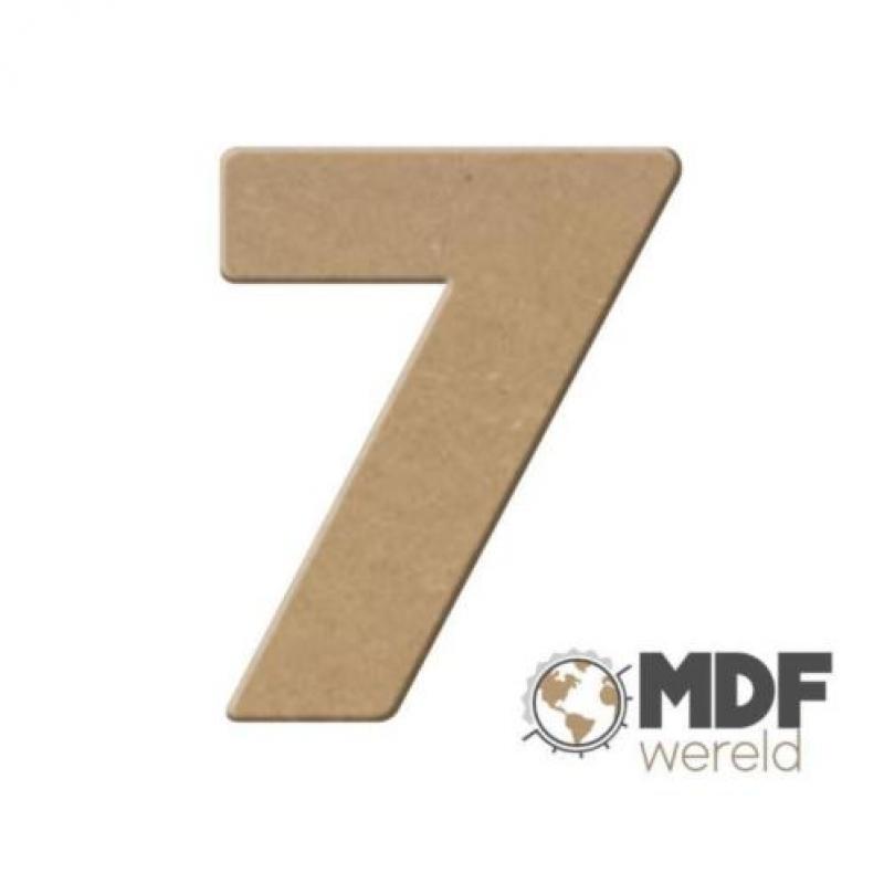 MDF figuur KROON - 20cm | MDFwereld 17