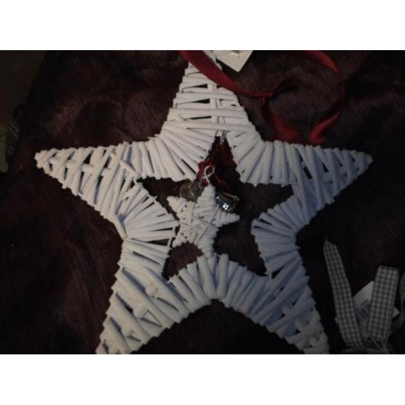 Partij Rotan- Riet Decoratie Hanger (nieuw) 46 x