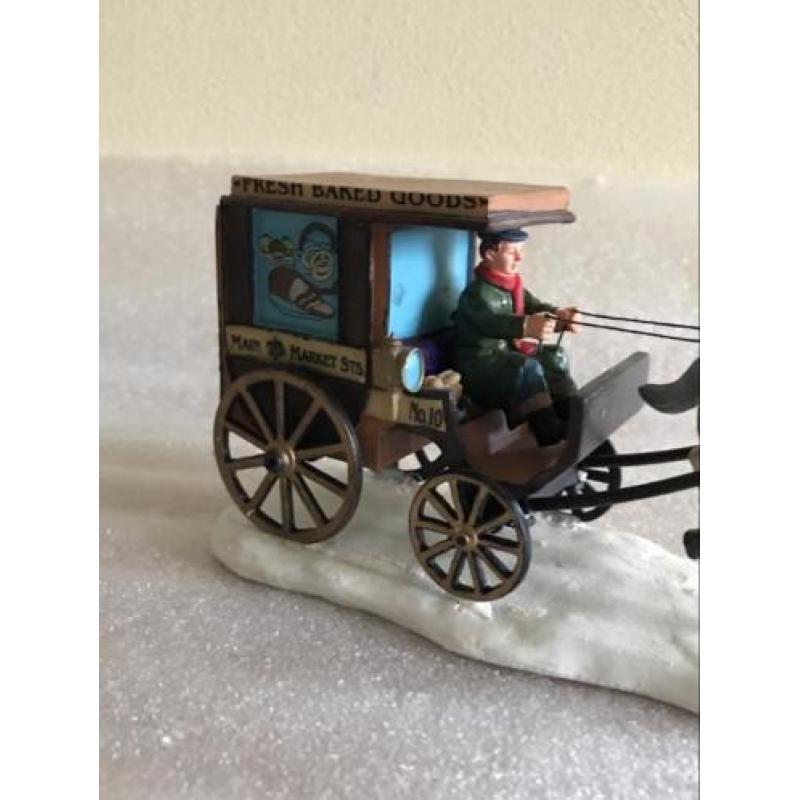 Lemax Bakers Wagon