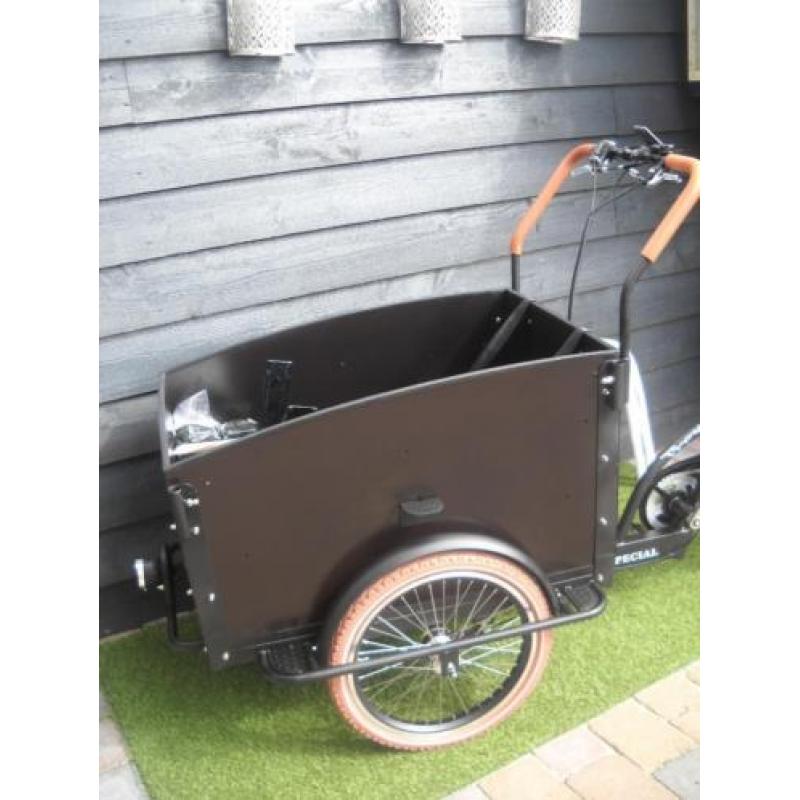 Retro E- bakfiets elektrisch TROY met div. gratis extra's!