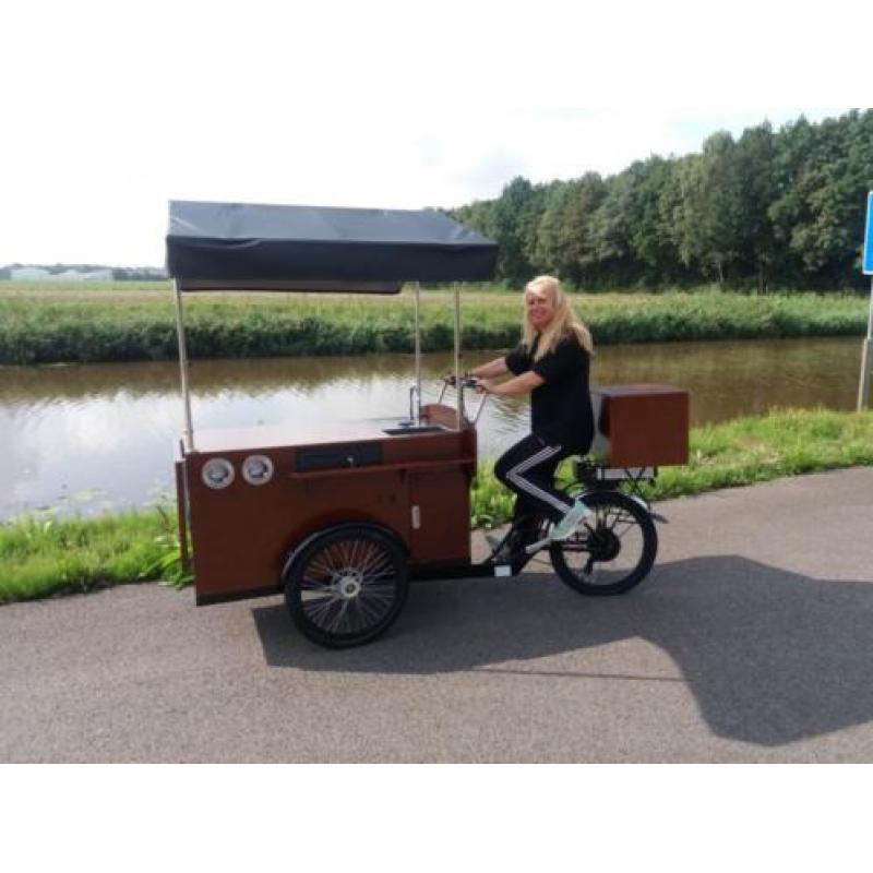 Bakfiets koffie crêpes etc