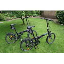 Twee Dahon Vitesse vitesse d7hg Aluminium met naaf dynamo