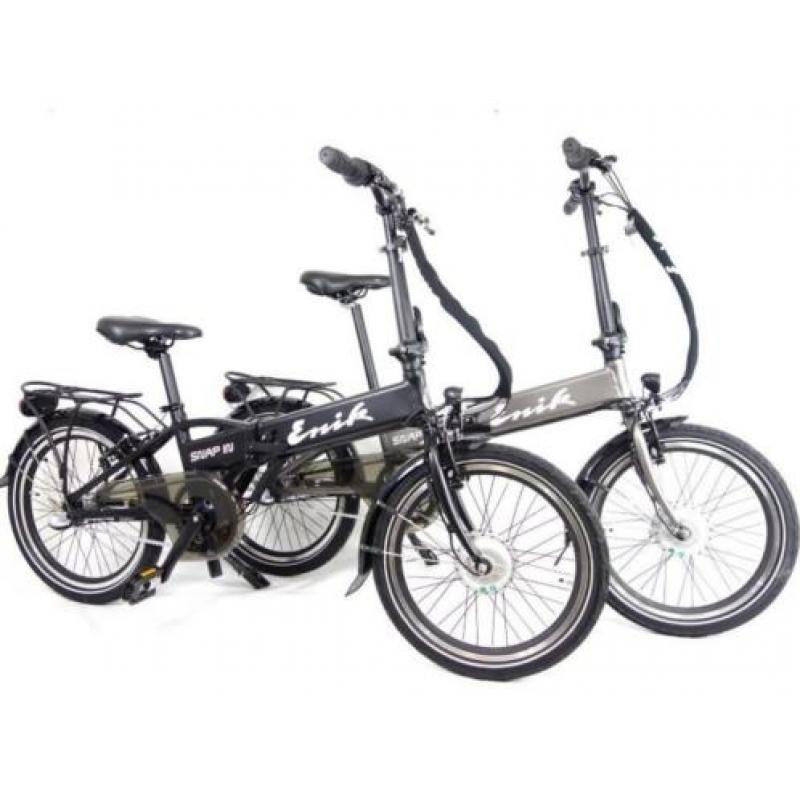 Elektrische vouwfiets Snap In elektrisch Unisex fiets