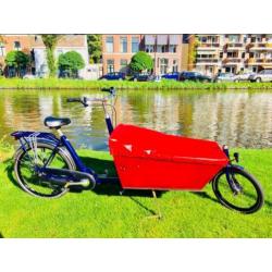 Bakfiets NL Cargo Long 8 vers veel extras!