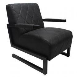 Industriële Strike fauteuil in cognac of zwart nu €299,95!