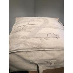 Poef zitzak canvas