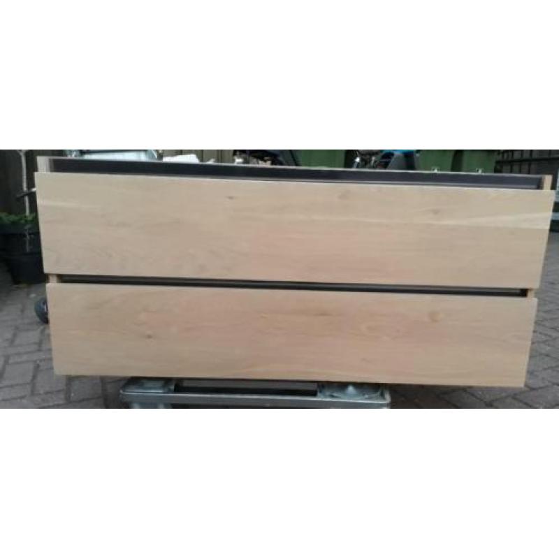 Modern houten badkamermeubel 120 cm
