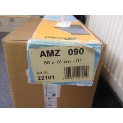 4x AMZ I (090) 55x78 Handbediende buitenzonwering, antraciet