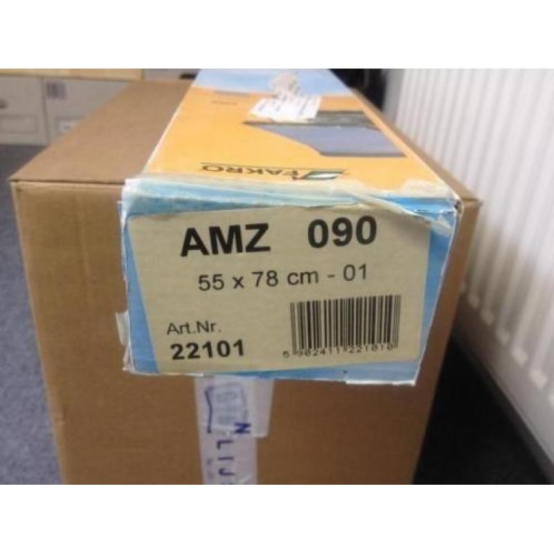 4x AMZ I (090) 55x78 Handbediende buitenzonwering, antraciet