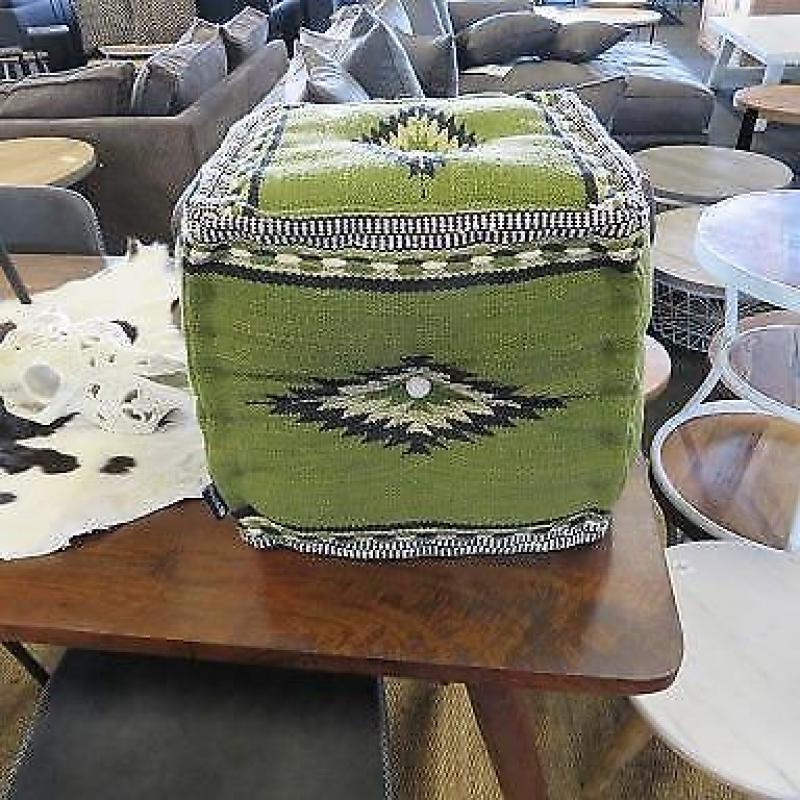 poef - zitzak - Groen - Retro - 50% korting - Meubelmepper