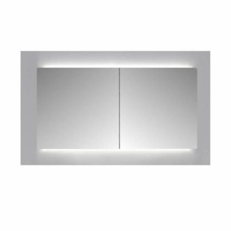 Spiegelkast Sanicare Qlassics Ambiance 100 cm 2 Deuren An...