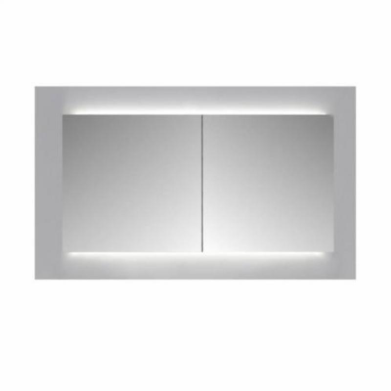 Spiegelkast Sanicare Qlassics Ambiance 100 cm 2 Deuren An...