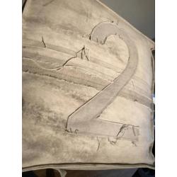 Poef zitzak canvas