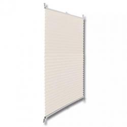 vidaXL Plissé rolgordijn 90x150 cm creme