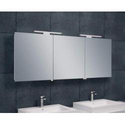 Luxe spiegelkast +Led verlichting 160x60x14cm