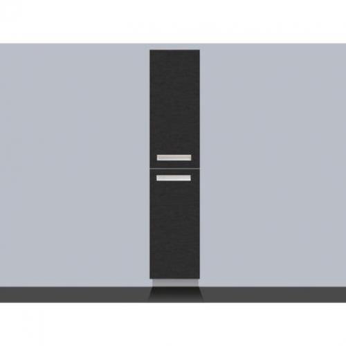 Saniclass IQ hoge kast 160cm Black Diamond 2 deuren