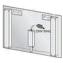 Led Spiegel met swipe sensor