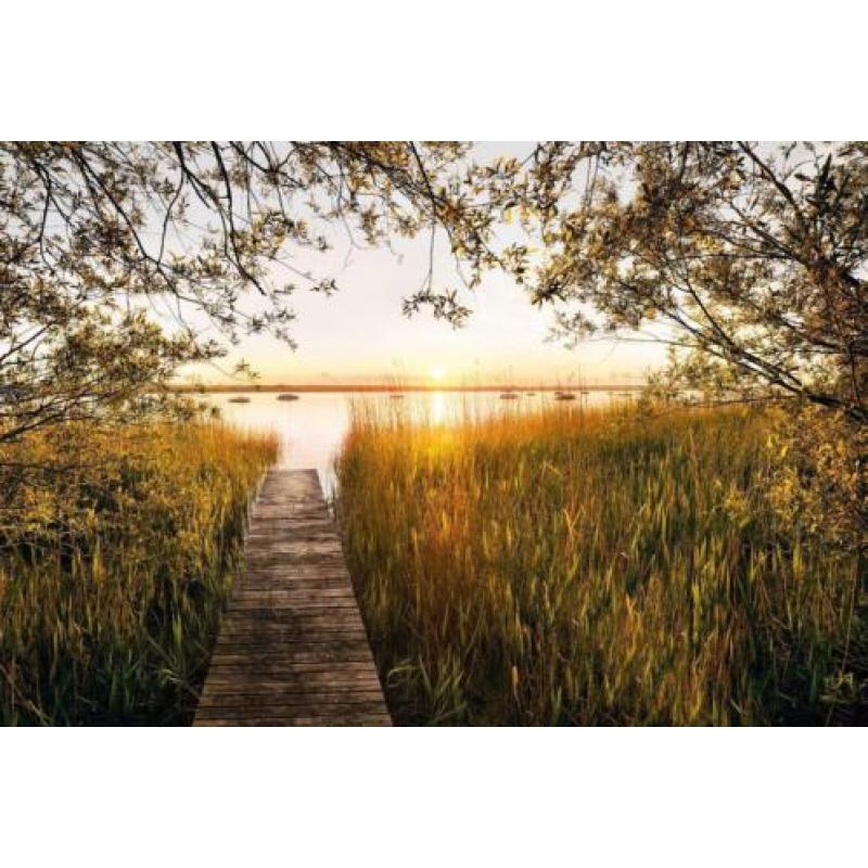 Lakeside vlies fotobehang XL, Meer behang Gratis verzending