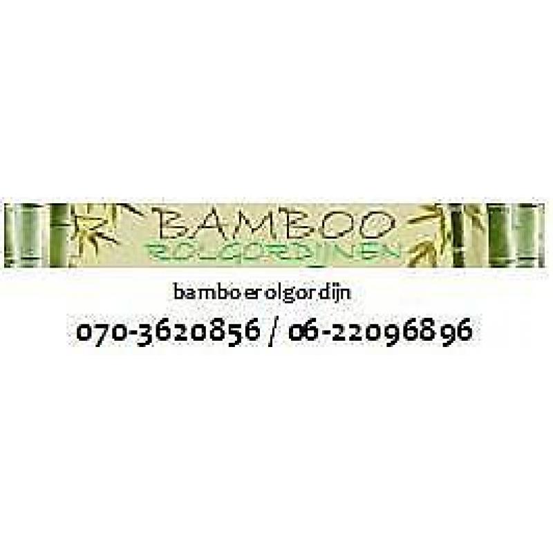 Nu bij EURObamboe,op maat orginele Asian Blinds bamboe Cocon