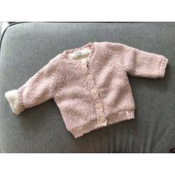 Noppies jasje maat 50, roze