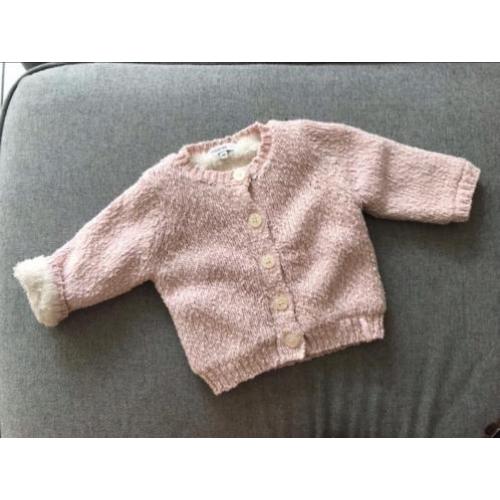 Noppies jasje maat 50, roze