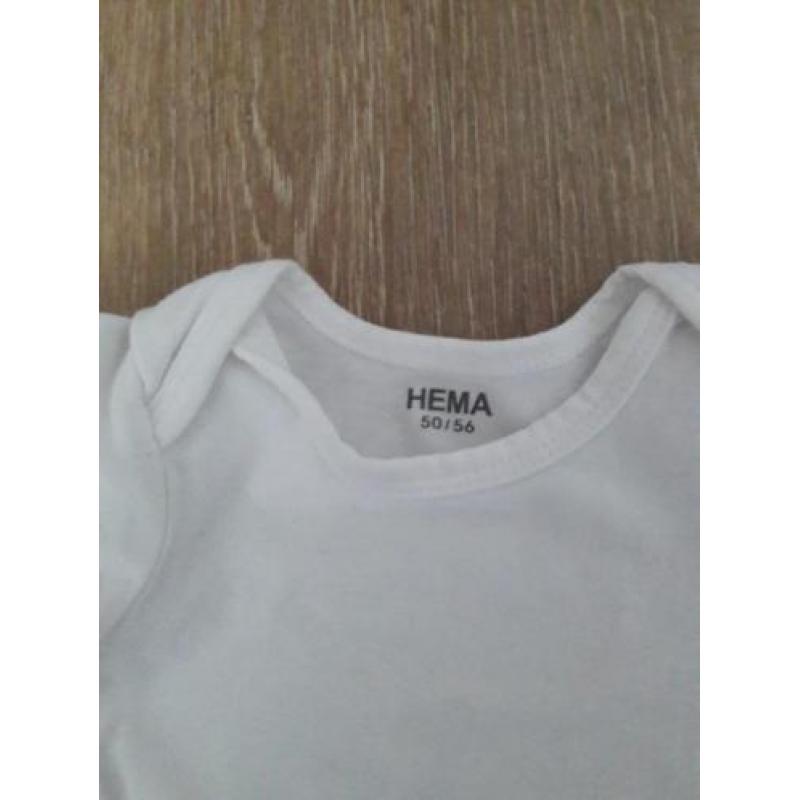 2 zgan Hema stretch rompers 50 - 56